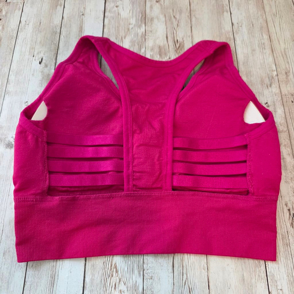 Women's Pro-Fit Sports Bra Size S Pink - Picture 4 of 5